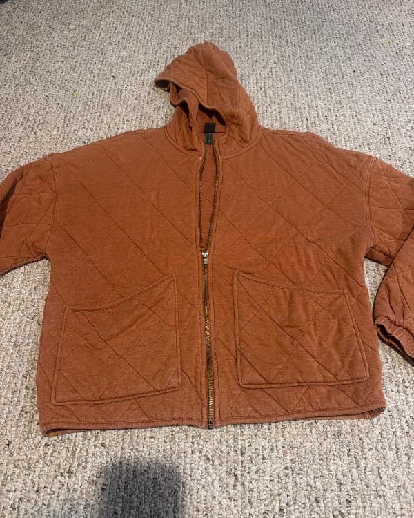 Orange jacket